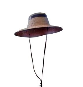 Chapeau de Soleil Artisan en Palme Tressée